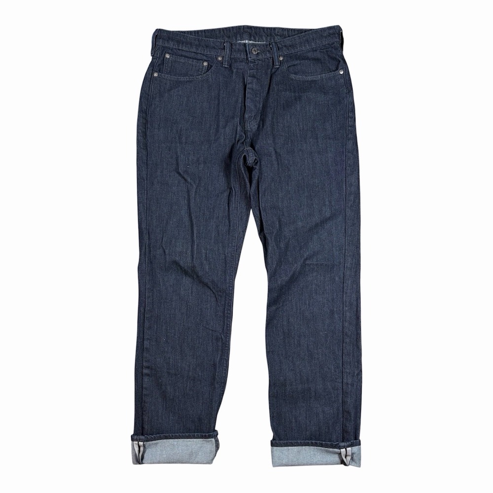Levi's 541 Athletic Taper Jeans Mens 34x32 Selvedge Medium Wash